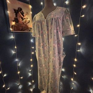 (WHITE STAG) Blue Sleepwear Robe